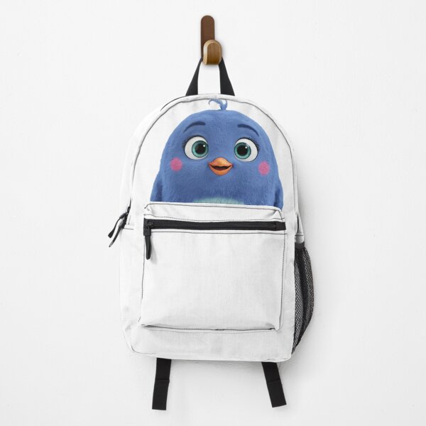 Item preview, Cute Cat in Orange Hoodie and Blue Bird Illustration designed and sold by abanoubsamir938.