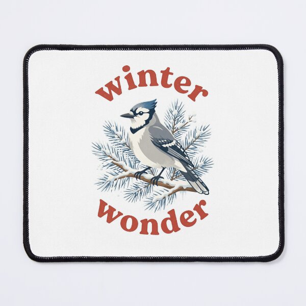 Item preview, Retro Flat Canada Jay Winter Wonder designed and sold by DuckOddity.