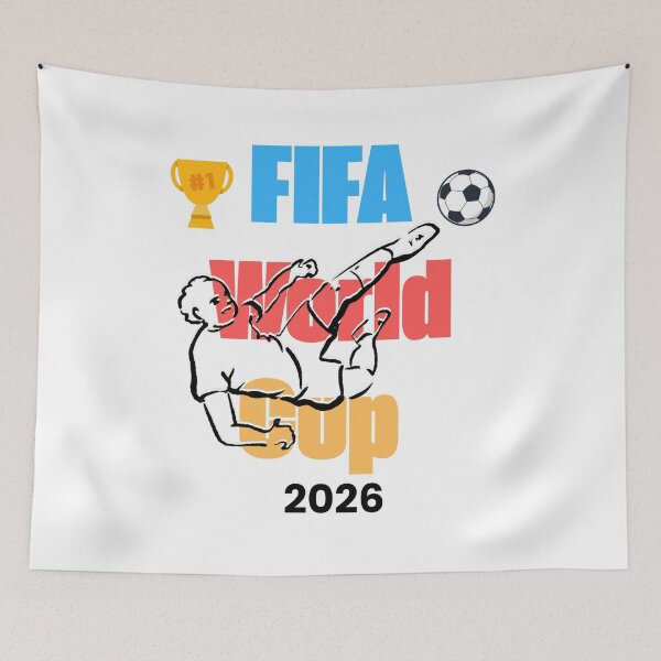 Aperçu de l'œuvre Coupe du Monde de la FIFA 2026 créée et vendue par thesunwave.
