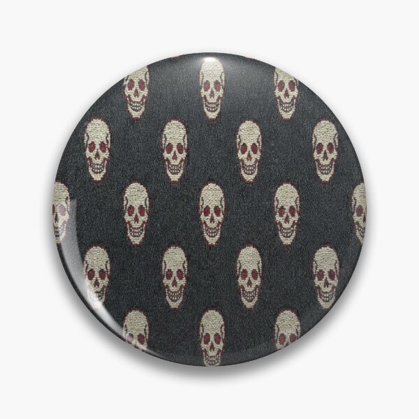 Item preview, small smiling spooky halloween skulls designed and sold by PalmRock.