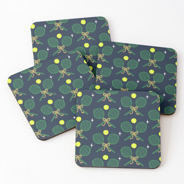Item preview, Preppy Tennis Rackets and Bows | Coastal Grandmother Navy Sports Pattern designed and sold by Patterns & Love .