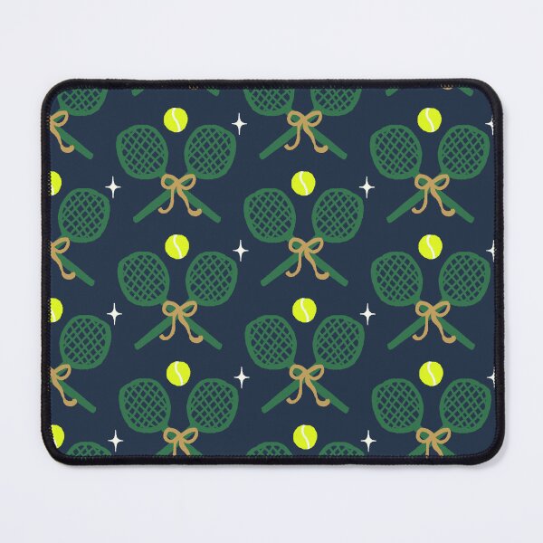 Item preview, Preppy Tennis Rackets and Bows | Coastal Grandmother Navy Sports Pattern designed and sold by Patterns & Love .
