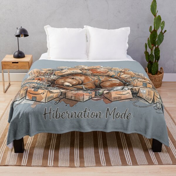 Item preview, Hibernation Mode - Cozy Bear Delivery Humor designed and sold by SoulPT.