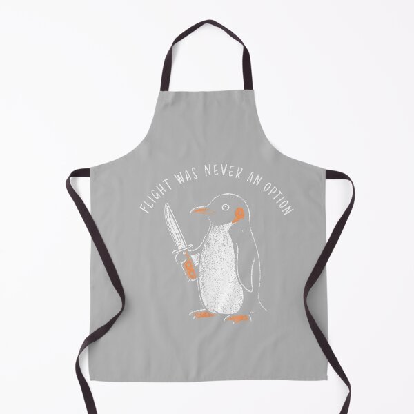 Item preview, Flight was Never an Option Funny Penguin with Knife Meme designed and sold by mjohnson9.