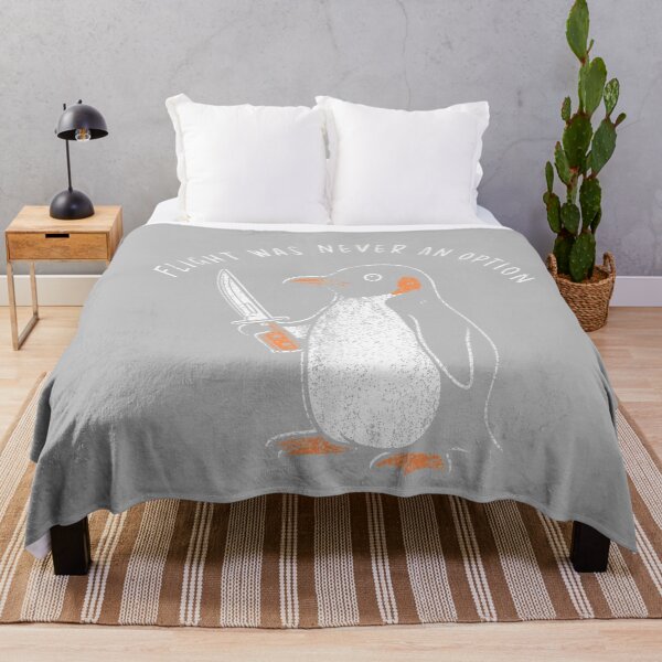 Item preview, Flight was Never an Option Funny Penguin with Knife Meme designed and sold by mjohnson9.