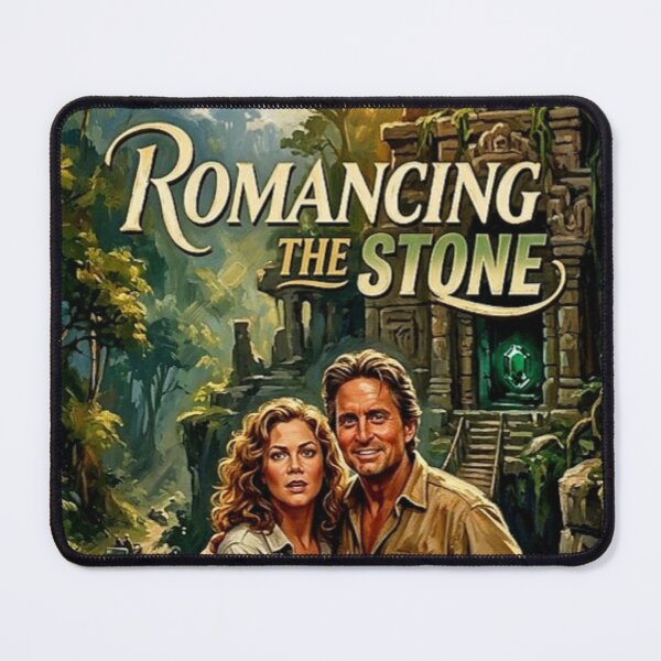Item preview, An Adventure More Thrilling Than Fiction. – Romancing the Stone Fine Art Print designed and sold by Art's Diner.