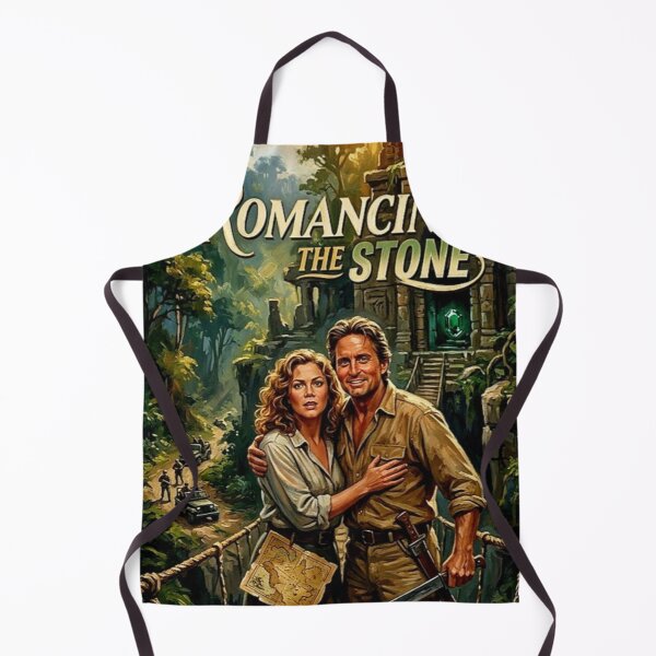 Item preview, An Adventure More Thrilling Than Fiction. – Romancing the Stone Fine Art Print designed and sold by Art's Diner.