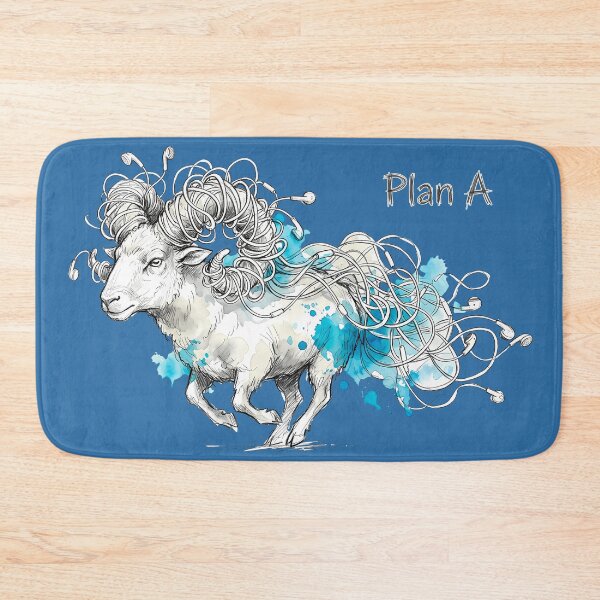 Item preview, Plan A: Tangled Headphones Ram Humor designed and sold by SoulPT.