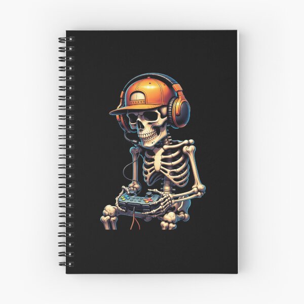 Item preview, Gamer Skeleton Graphic Art, Cool Gaming Skull Streamers and E-Sports Enthusiasts designed and sold by Keingdesign.