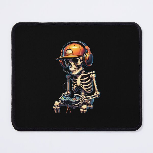Item preview, Gamer Skeleton Graphic Art, Cool Gaming Skull Streamers and E-Sports Enthusiasts designed and sold by Keingdesign.