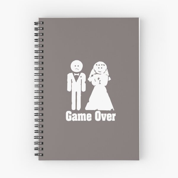Item preview, Game Over Wedding - Funny Groom Marriage Stick Figure designed and sold by toptomdesign.