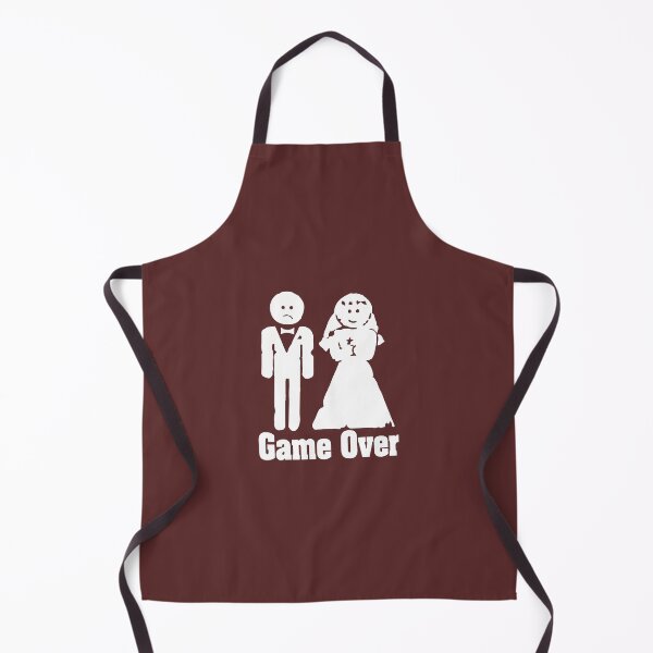 Item preview, Game Over Wedding - Funny Groom Marriage Stick Figure designed and sold by toptomdesign.