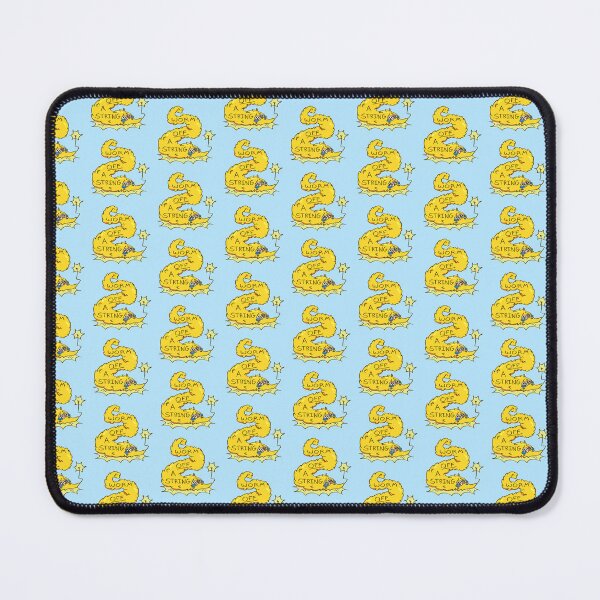 Item preview, Worm Off A String - Yellow designed and sold by BumbleBites.