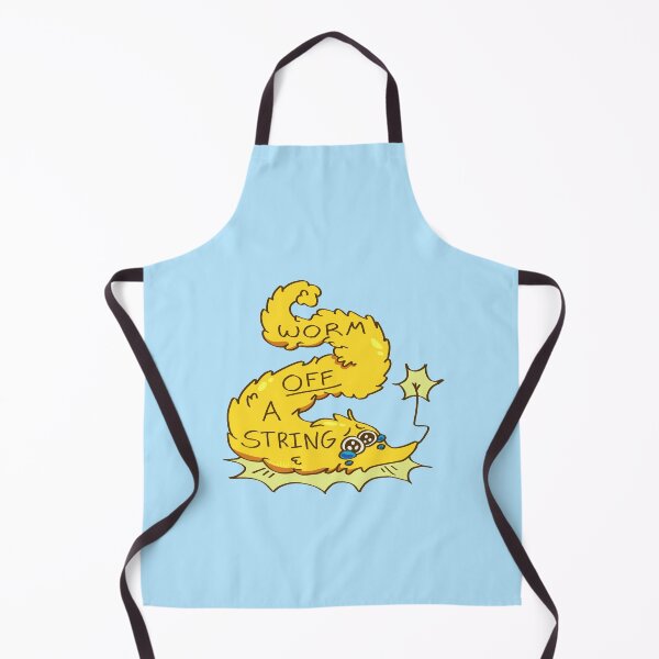 Item preview, Worm Off A String - Yellow designed and sold by BumbleBites.