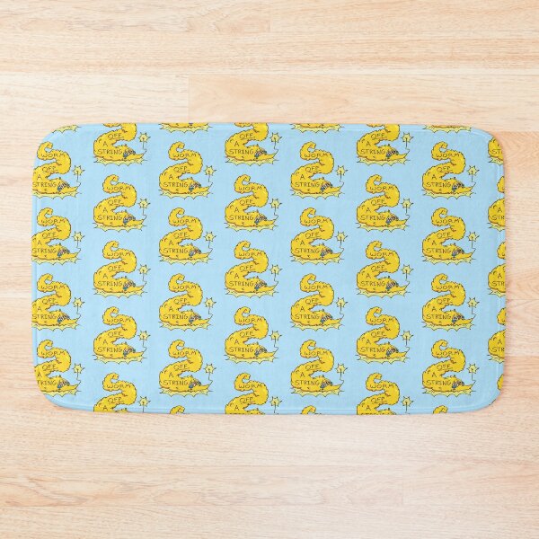 Item preview, Worm Off A String - Yellow designed and sold by BumbleBites.