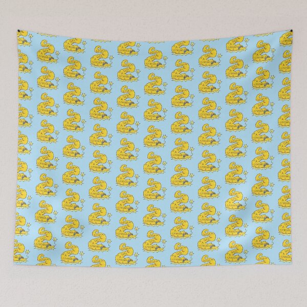 Item preview, Worm Off A String - Yellow designed and sold by BumbleBites.