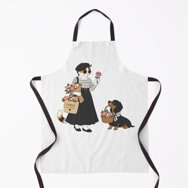 Item preview, Paris Cat & Dachshund – Mon Amour designed and sold by filou designs.