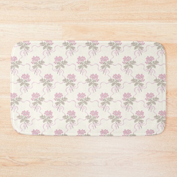 Item preview, Vintage ribbon flowers - pink muted  designed and sold by Trine Tollefsen.