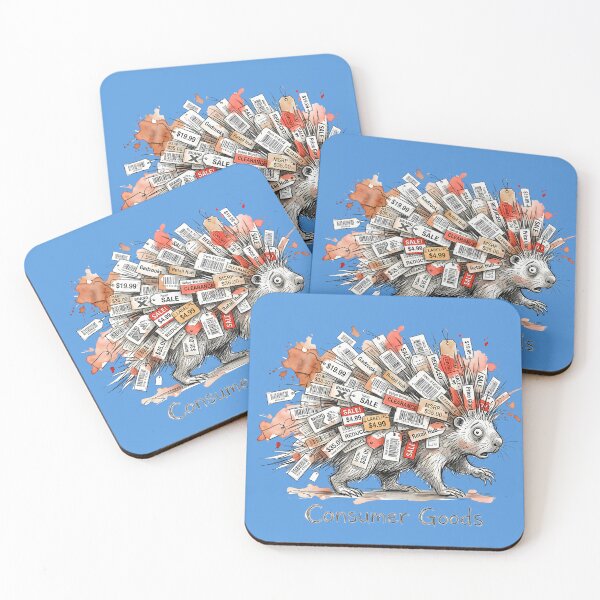 Item preview, The Price of Living: Consumer Goods Satire designed and sold by SoulPT.