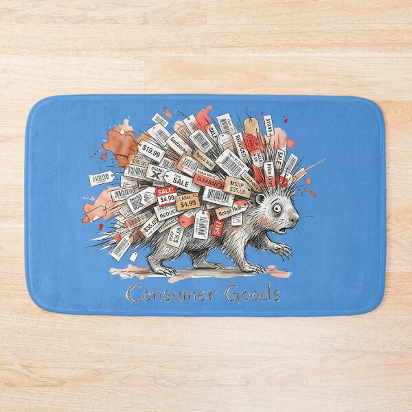 Item preview, The Price of Living: Consumer Goods Satire designed and sold by SoulPT.