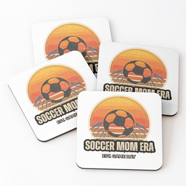 Item preview, Trendy Soccer Mom Era Shirt Design SVG_ Retro Sunset Soccer Ball Graphic,  designed and sold by Meharshop.