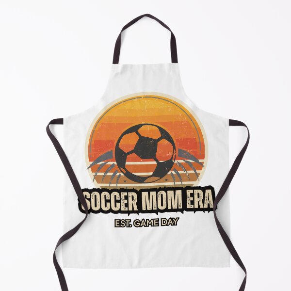 Item preview, Trendy Soccer Mom Era Shirt Design SVG_ Retro Sunset Soccer Ball Graphic, designed and sold by Meharshop.