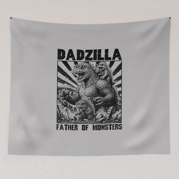 Item preview, Dadzilla Father of Monsters Funny Dad designed and sold by FrankIsabel.