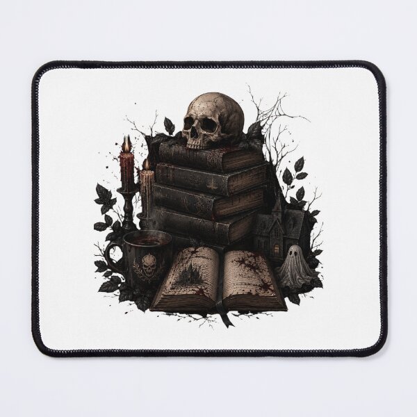 Item preview, Horror Book Lover Gothic Design designed and sold by Mysthor-Designs.