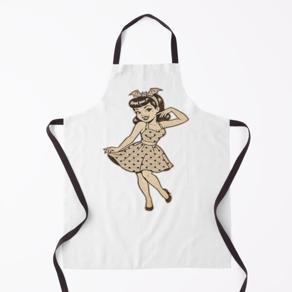 Item preview, cute vintage pin up vampire girl designed and sold by PalmRock.