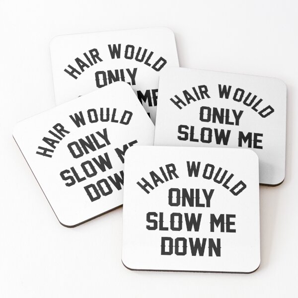 Item preview, Hair Would Only Slow Me Down Bald Humor Funny designed and sold by CriseldaBruning.