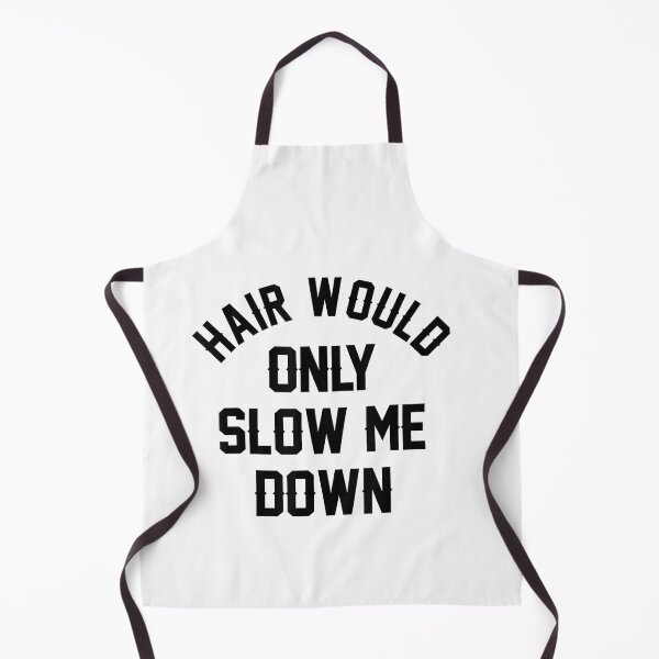 Item preview, Hair Would Only Slow Me Down Bald Humor Funny designed and sold by CriseldaBruning.