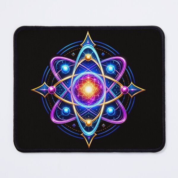 Item preview, Neon Atomic Orbit designed and sold by syotos-ai.