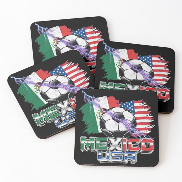 Item preview, Mexico USA Soccer Graphic Retro Sports Mexico designed and sold by Keingdesign.
