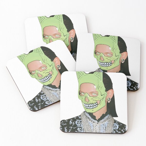 Item preview, Cyber Goth Cat Skull Mask Avant Garde Editorial Art designed and sold by UniqYou.