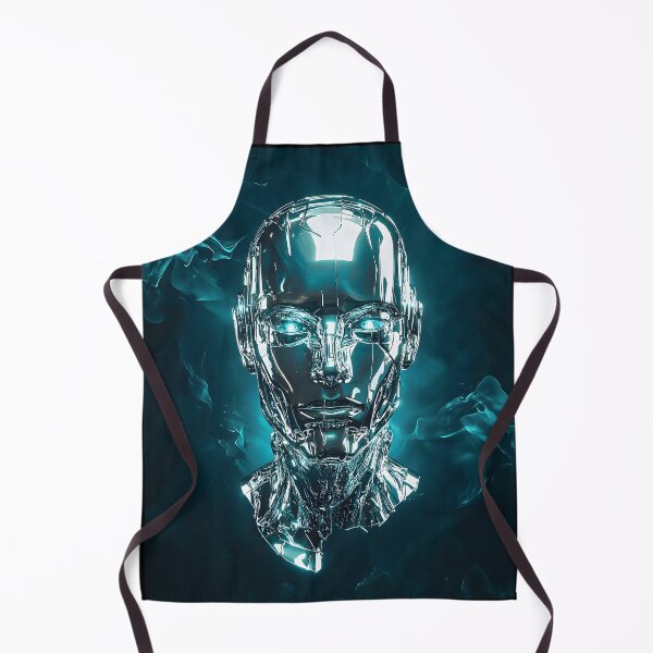 Item preview, 3d Render Of Chrome Android Face Digital designed and sold by Checho30.