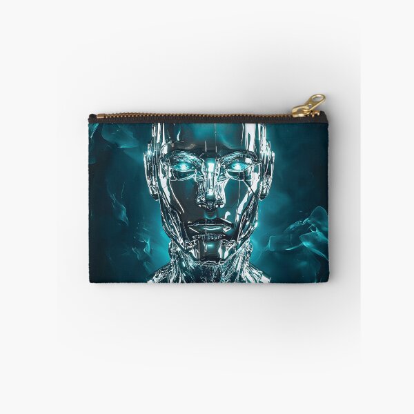 Item preview, 3d Render Of Chrome Android Face Digital designed and sold by Checho30.
