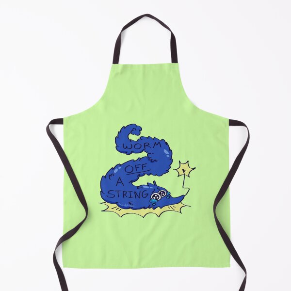 Item preview, Worm Off A String - Blue designed and sold by BumbleBites.