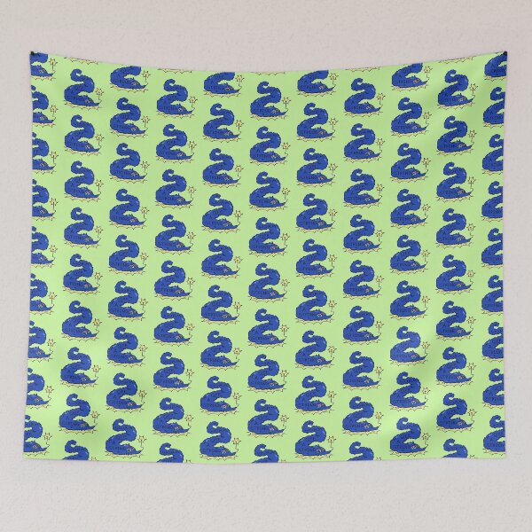 Item preview, Worm Off A String - Blue designed and sold by BumbleBites.