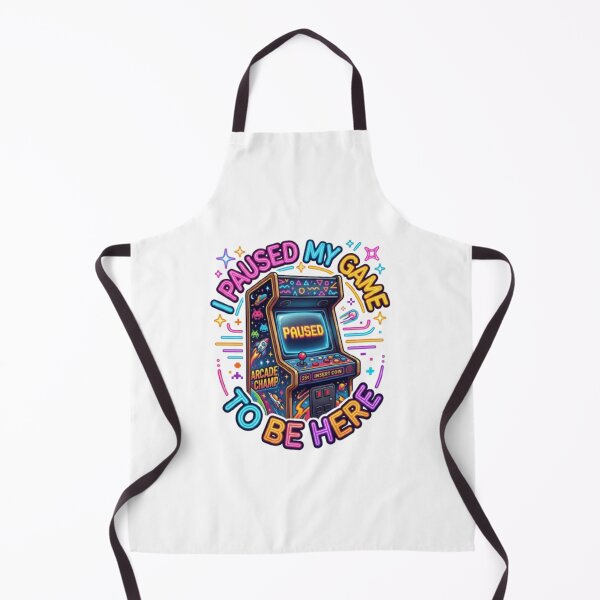 Item preview, I Paused My Game To Be Here - Funny Retro Gamer Quote designed and sold by Harrak Housni.
