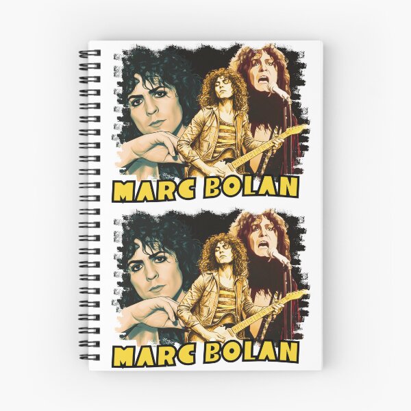 Item preview, Marc Bolan in three dynamic poses Tee-shirt designed and sold by TheThriftyBrit.