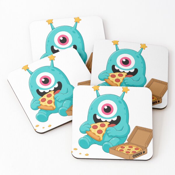 Item preview, Cheez the Pizza Monster designed and sold by Oddix Indonesia.