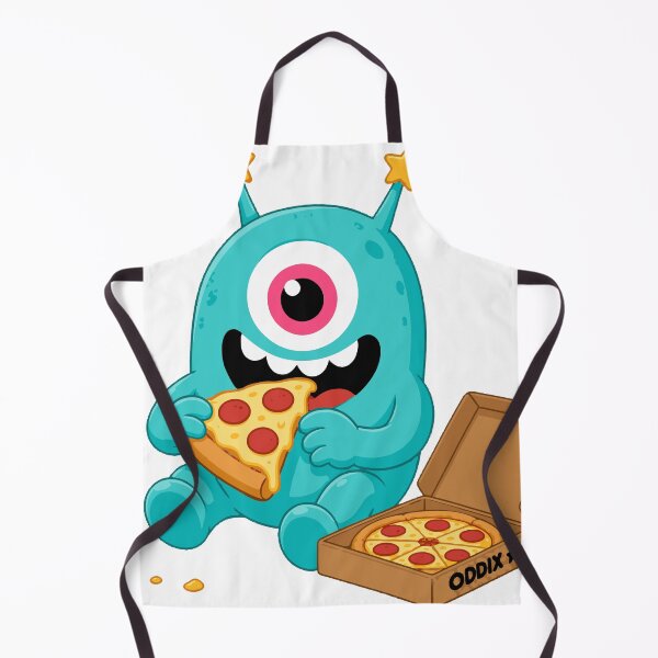 Item preview, Cheez the Pizza Monster designed and sold by Oddix Indonesia.
