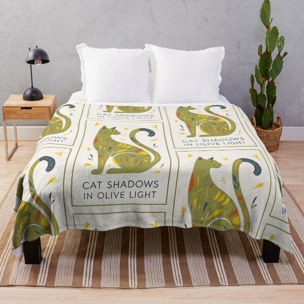 Item preview, Cat Shadows In Olive Light designed and sold by djovan.