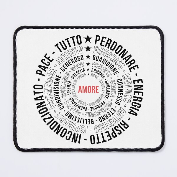 Item preview, Amore: Italian Love Word Art Design designed and sold by DBOriginals.