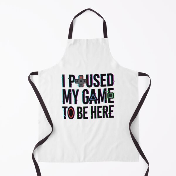 Item preview, I Paused My Game To Be Here - Funny Retro Gamer Quote designed and sold by Harrak Housni.