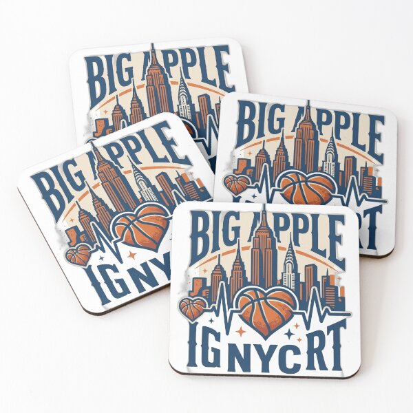 Item preview, Big Apple NYC Basketball Is The Heartbeat Vintage Sport Graphic designed and sold by Fatomfatom.