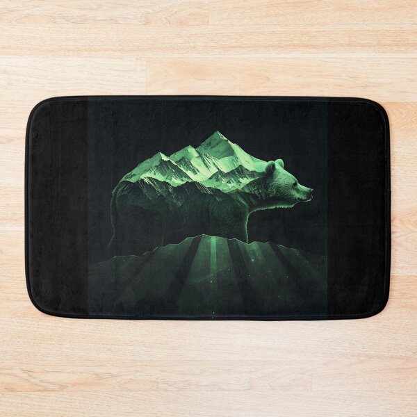 Item preview, 3d Render Of Geometric Bear Mountain Digital designed and sold by Checho30.
