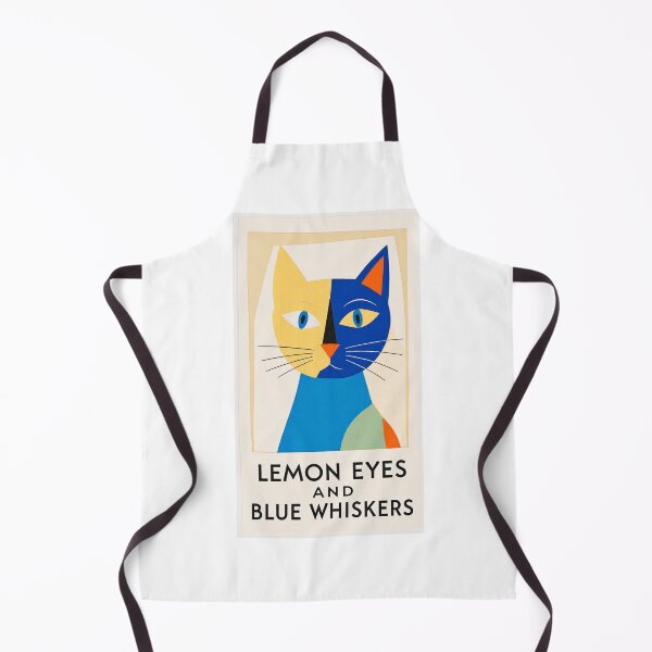 Item preview, Lemon Eyes Blue Whiskers Poster designed and sold by djovan.