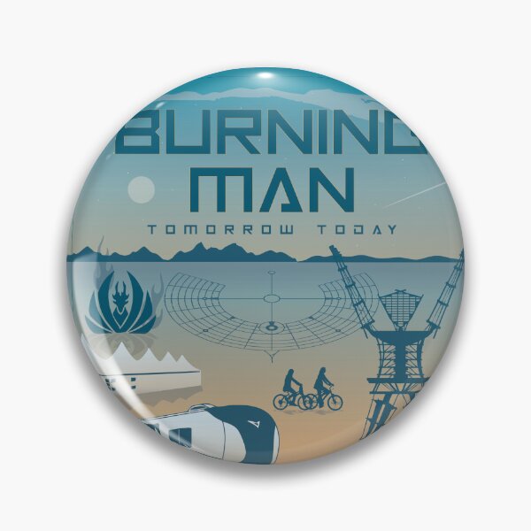 Item preview, Burning Man  designed and sold by alicemwolf.