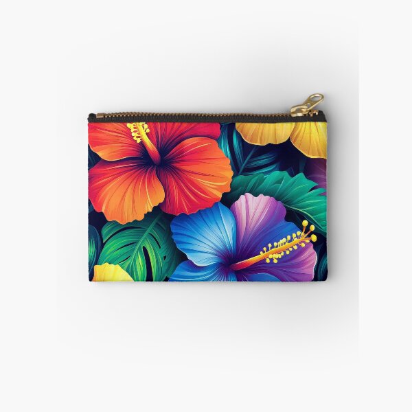 Item preview, Summer Tropical Flowers And Palm Leaves Digital Art designed and sold by DEC02.